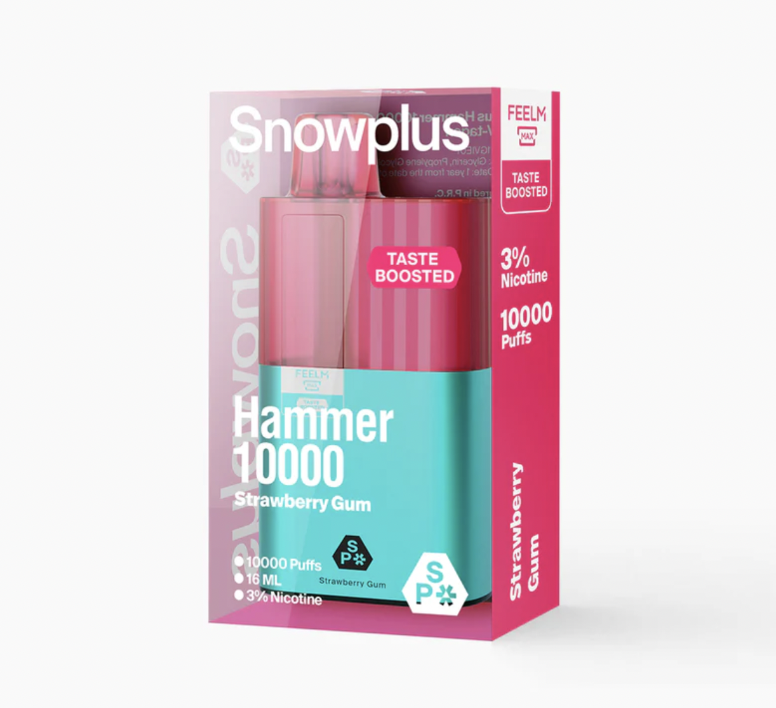 Snowplus雪加 Hammer大板砖系列一次性电子烟